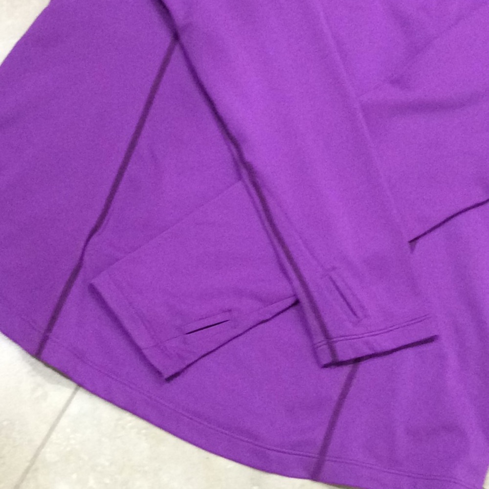 Girl’s Long Sleeve 1/2 Zip Pullover - Picture 4 of 5
